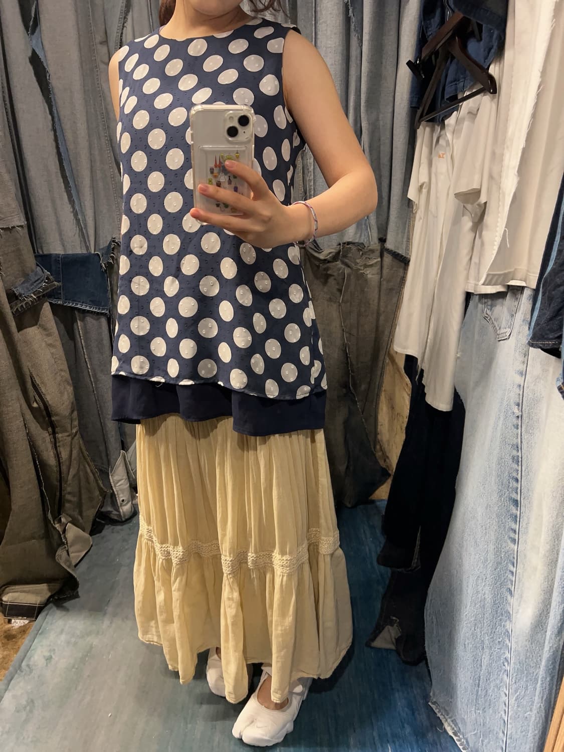 44-55 ) Atelier Six Polka Dot Blouse 상품이미지2