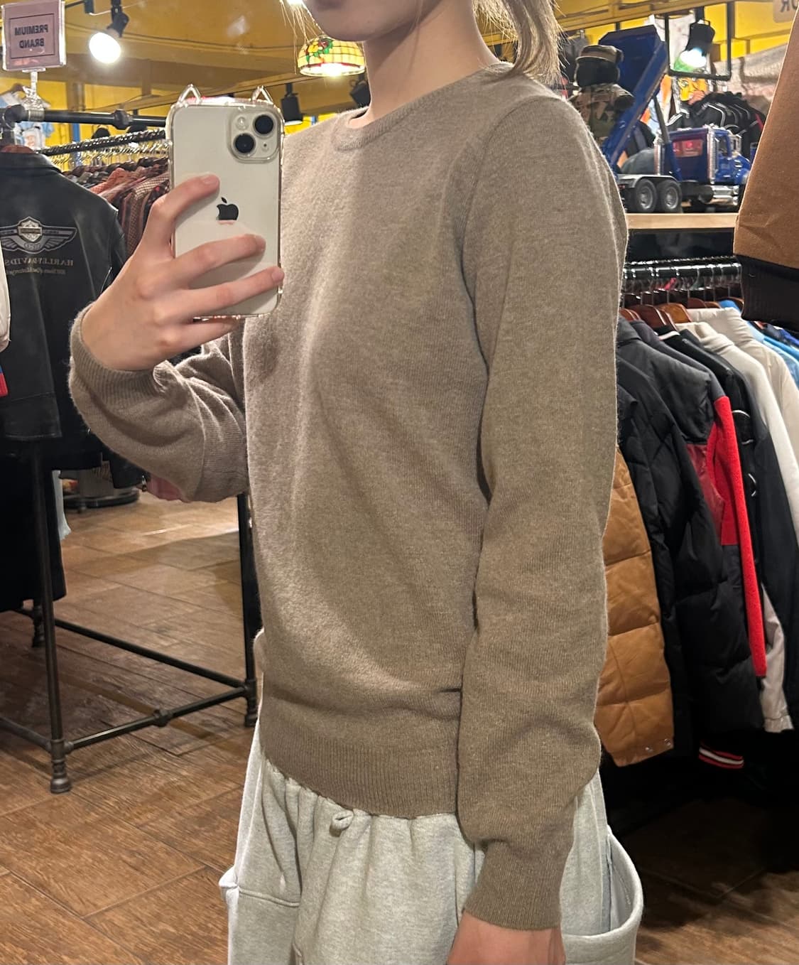 [HI] 폴로 니트 올리브 상품이미지4