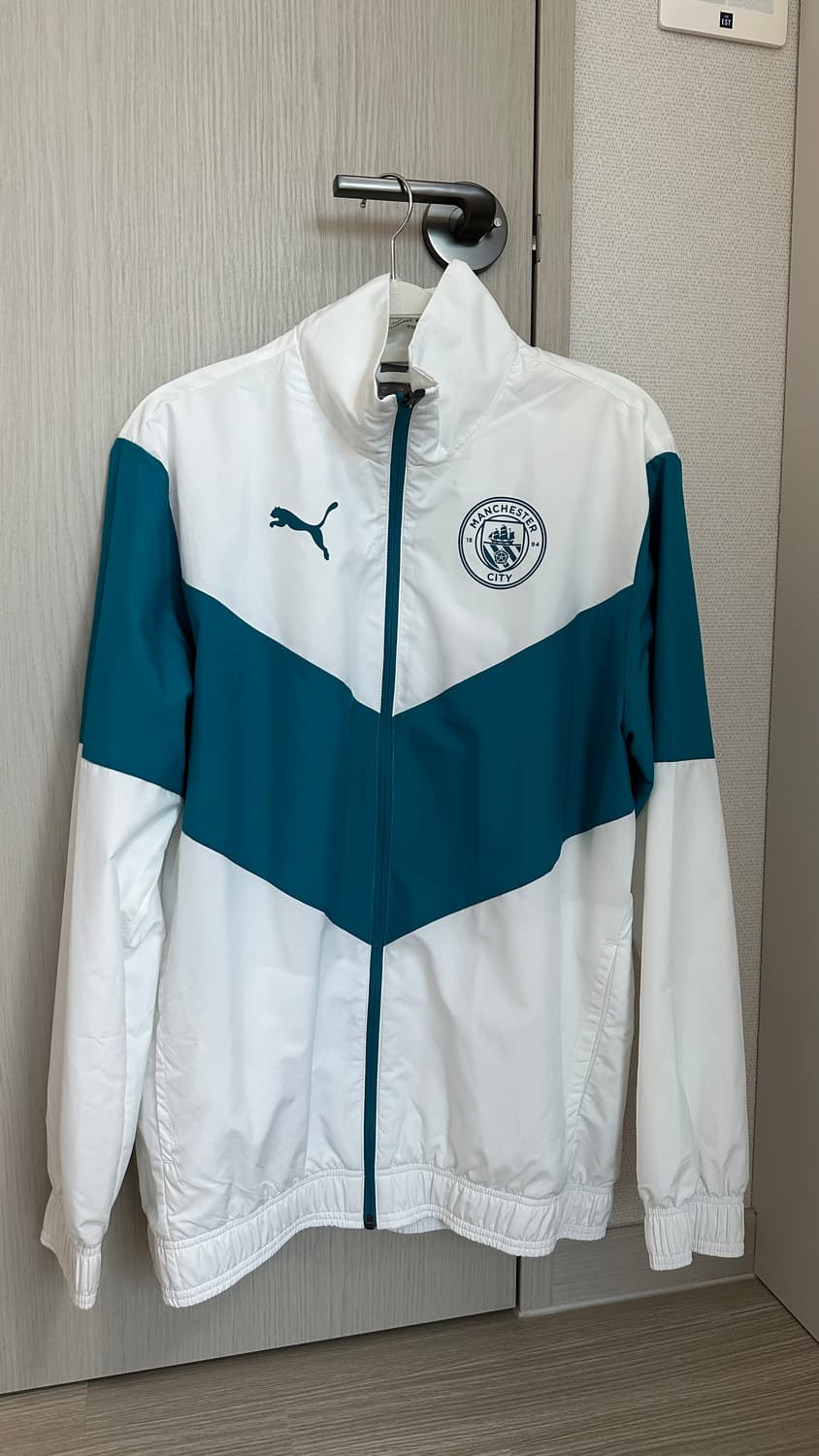 Puma Manchester City Prematch Woven 재킷 상품이미지1