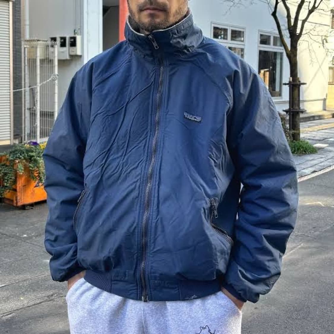 [M] USA 파타고니아 쉘드 신칠라 자켓 그레이 상품이미지8