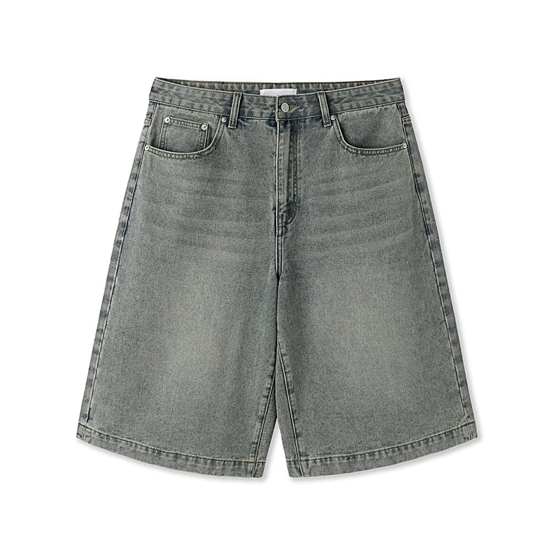 (새상품 택포가격) 노페이머스 11.5oz 버뮤다데님쇼츠 옐로우블루 XL 상품이미지1
