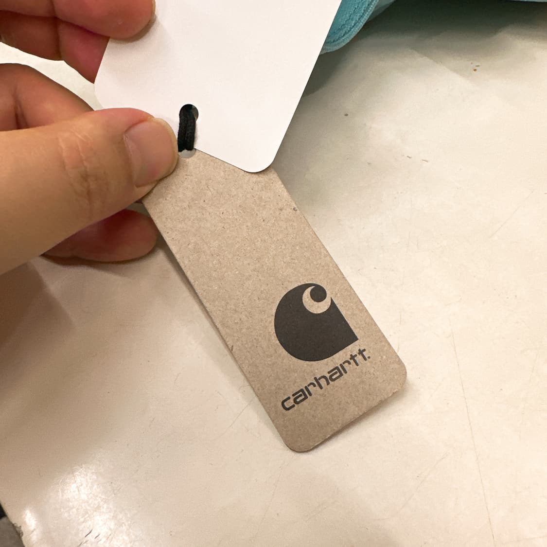 (정품/새상품) CARHARTT 칼하트 블루 캔버스 6 패널 볼캡 상품이미지3