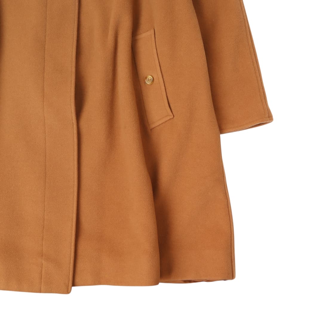 버버리 브라운 울 캐시미어 싱글 코트 상품이미지4
