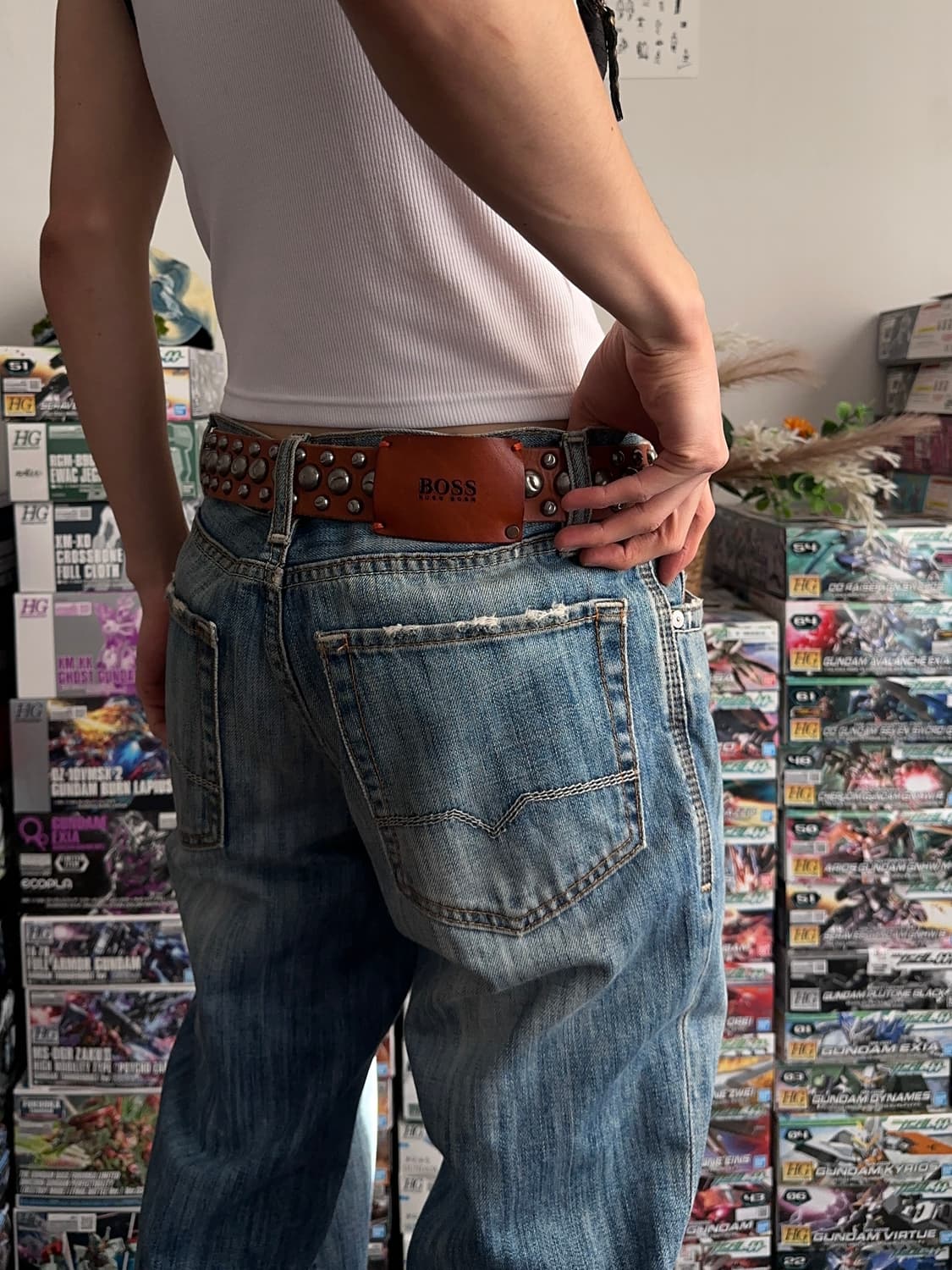 Boss by Hugo Boss 루즈 스트레이트 진 상품이미지3