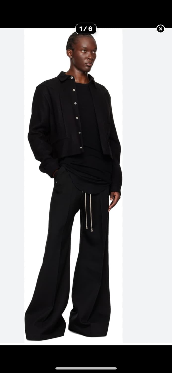 릭오웬스 외이드 벨라팬츠 상품이미지6