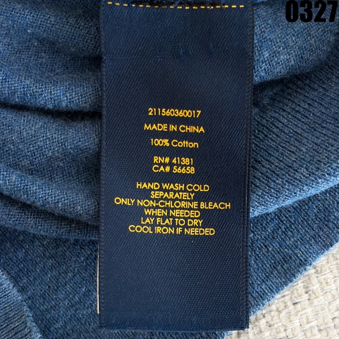 폴로 랄프로렌 PIMA 코튼 여성 가디건 니트 M 0327 상품이미지6