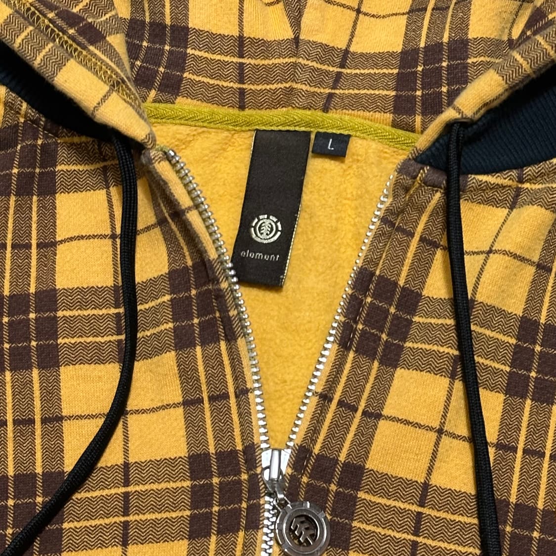 엘리멘트 체크 후드집업 상품이미지4