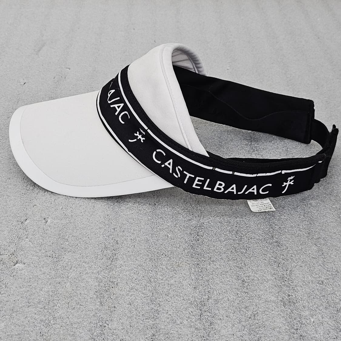 까스텔바작 골프 썬캡 화이트 프리사이즈 상품이미지3