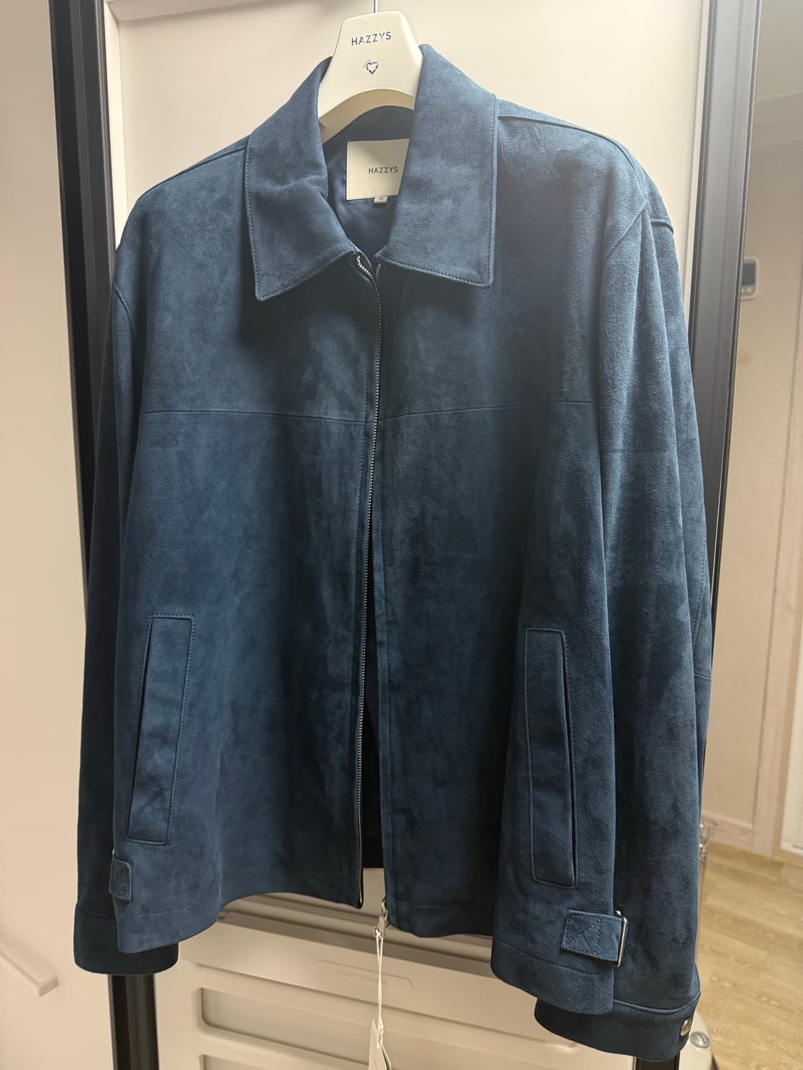 헤지스 스웨이드 트러커 자켓 상품이미지4