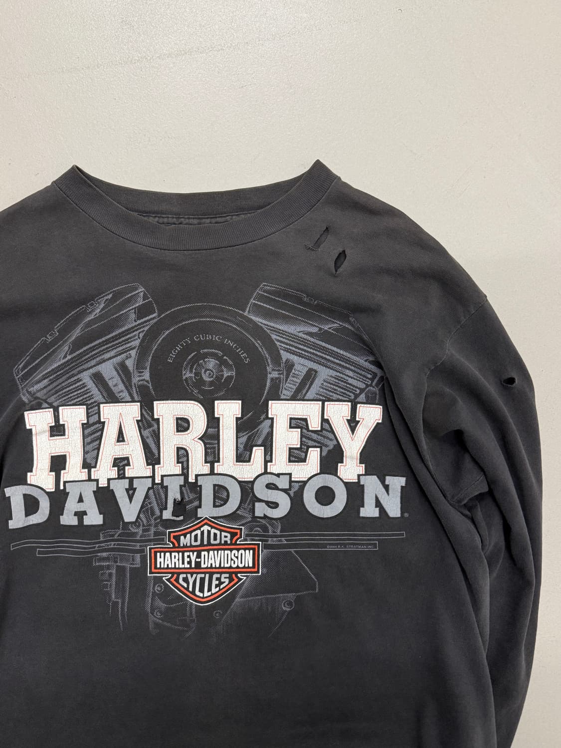 🇺🇸 Distressed) 90s Harley Davidson 상품이미지4