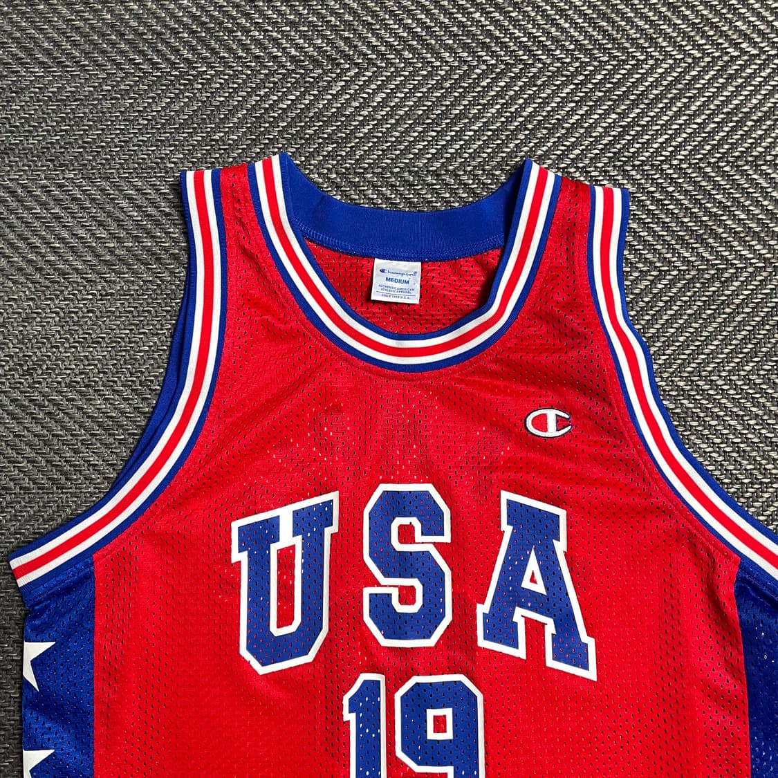 챔피온 USA 올드스쿨 스윙맨 빅로고 져지y 5398 상품이미지4