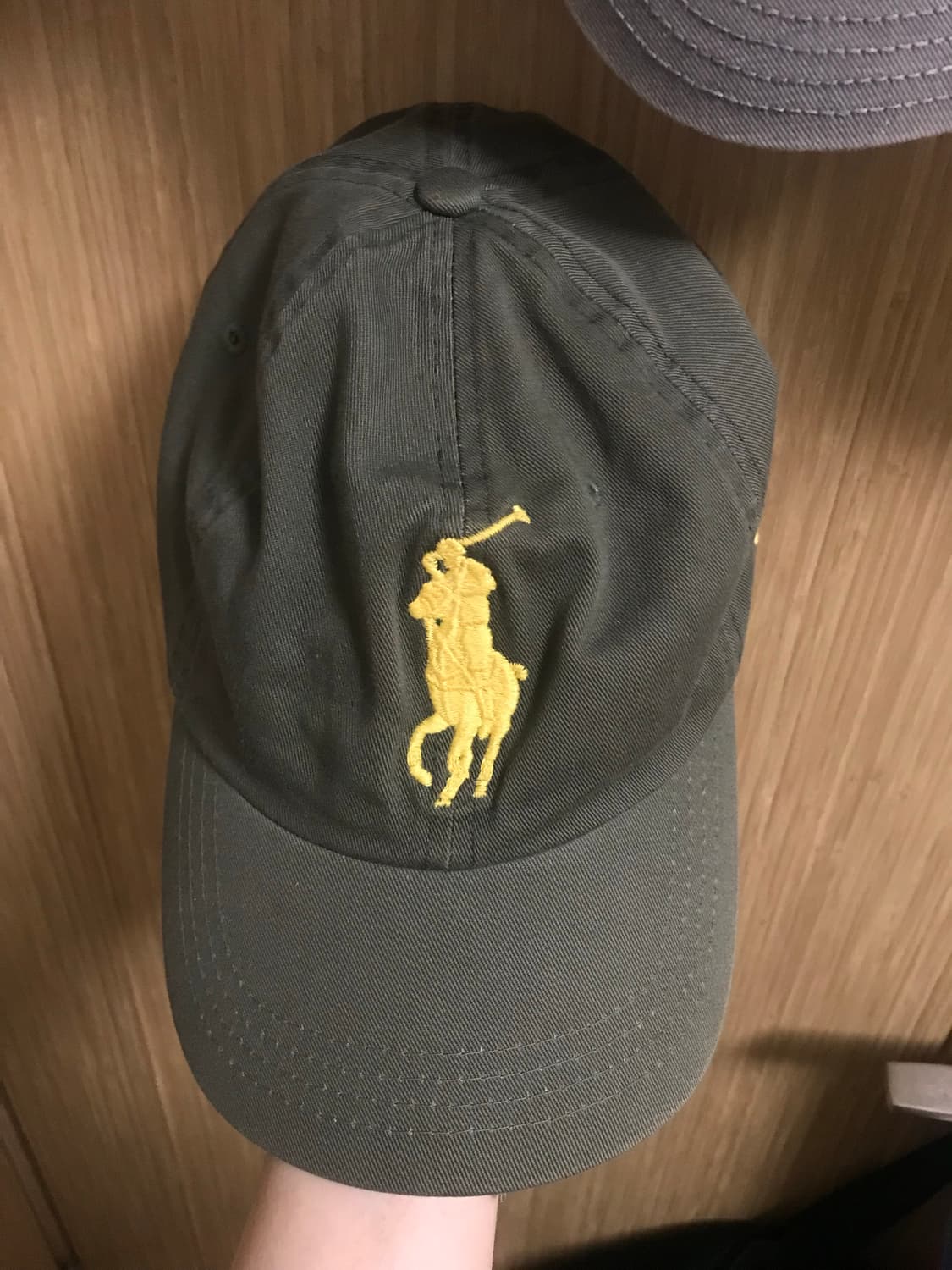 폴로 랄프로렌 빅포니 캡 카키 상품이미지1