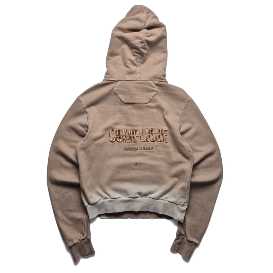 [36] 준지 23FW 그라데이션 크롭 후드티 상품이미지6