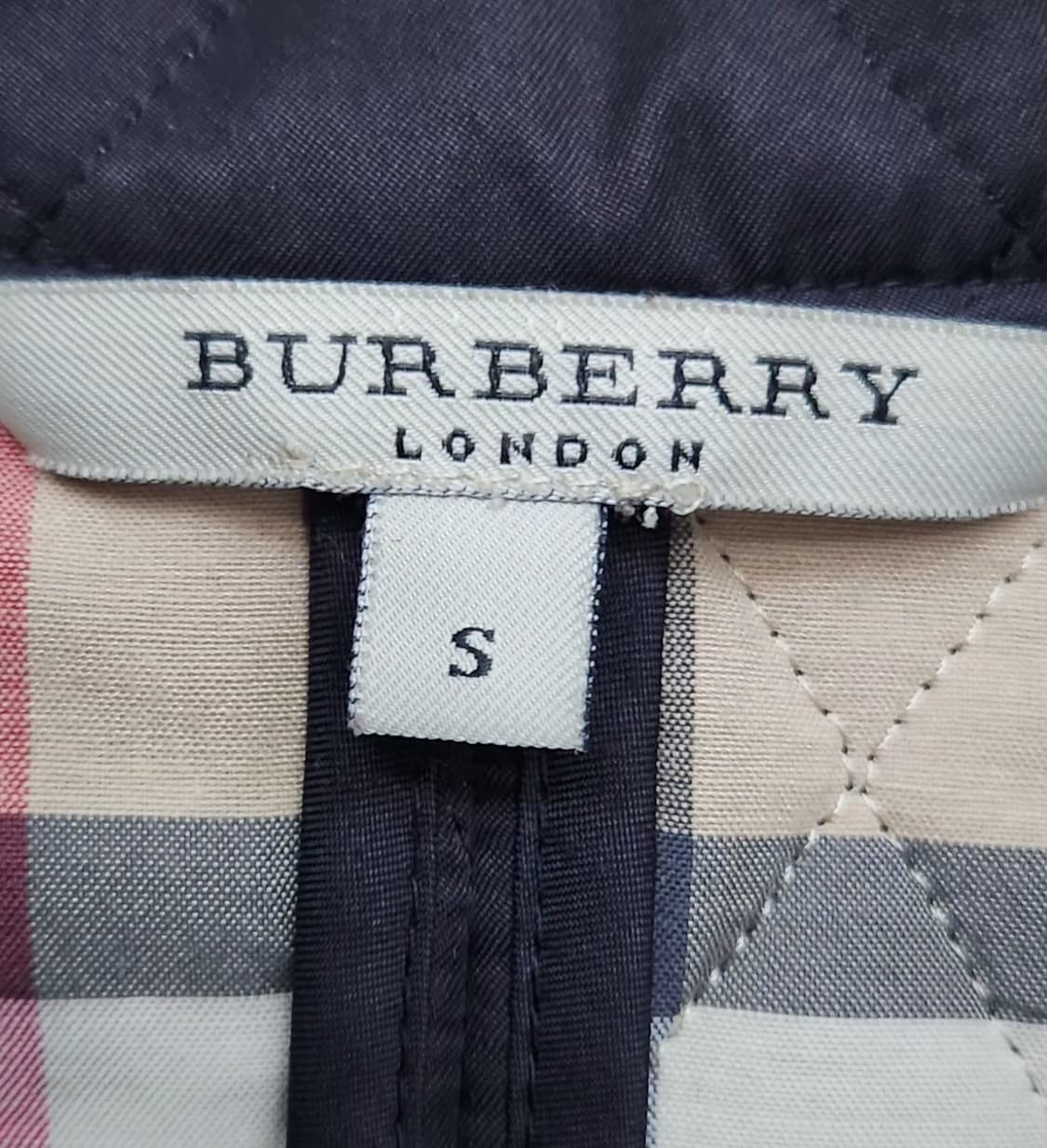 버버리 90 55 퀄팅자켓 누빔자켓 상품이미지3