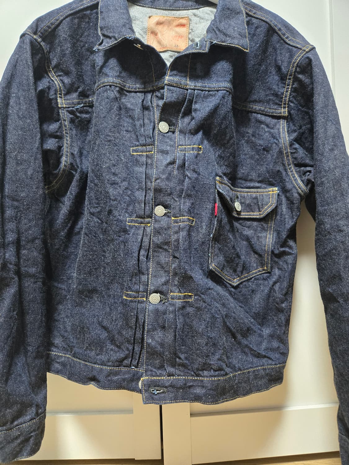 13.5oz XX Denim First Model Jacket 44사이즈 상품이미지1