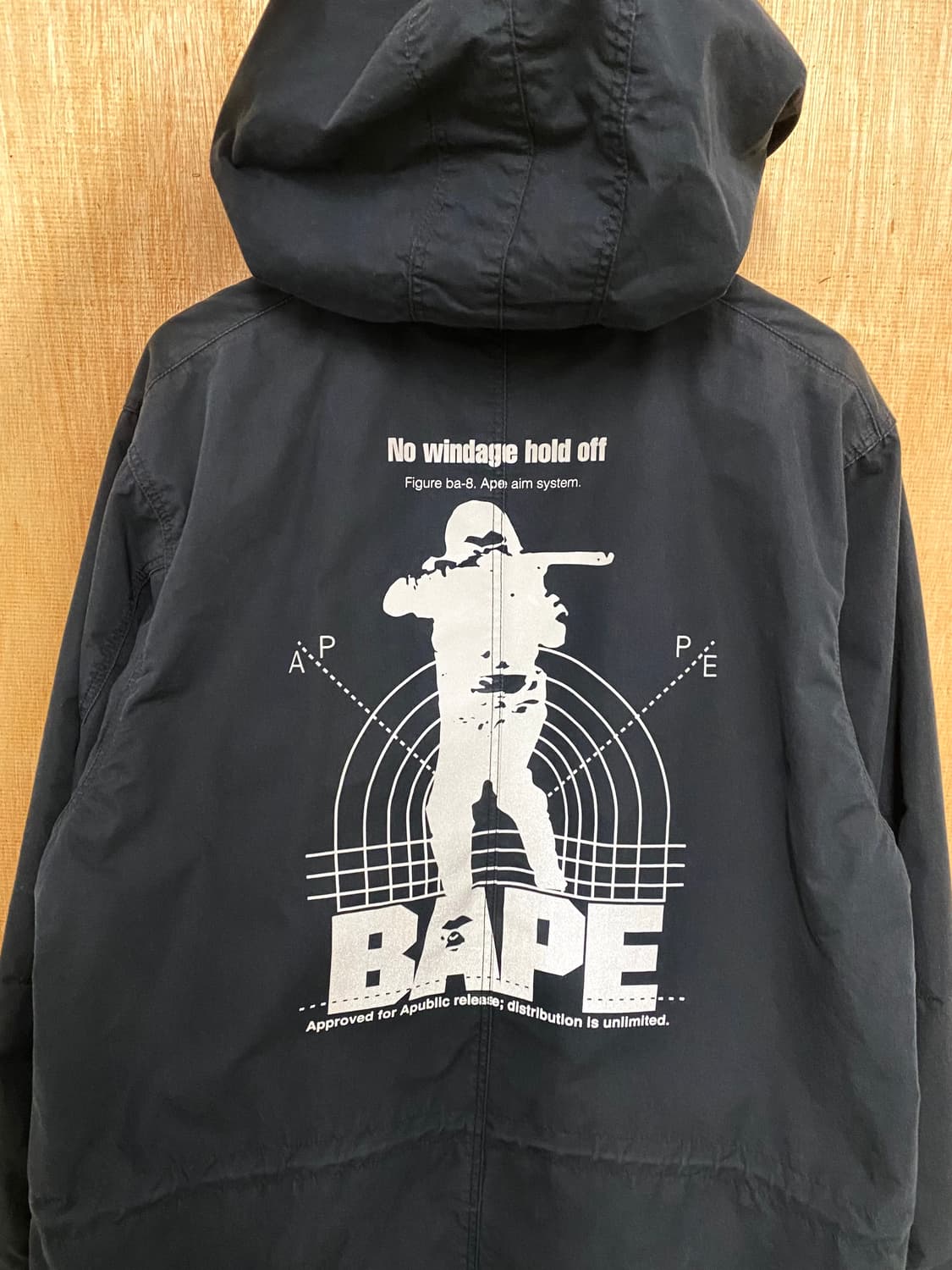 BAPE planet of the apes fishtail parka 상품이미지6
