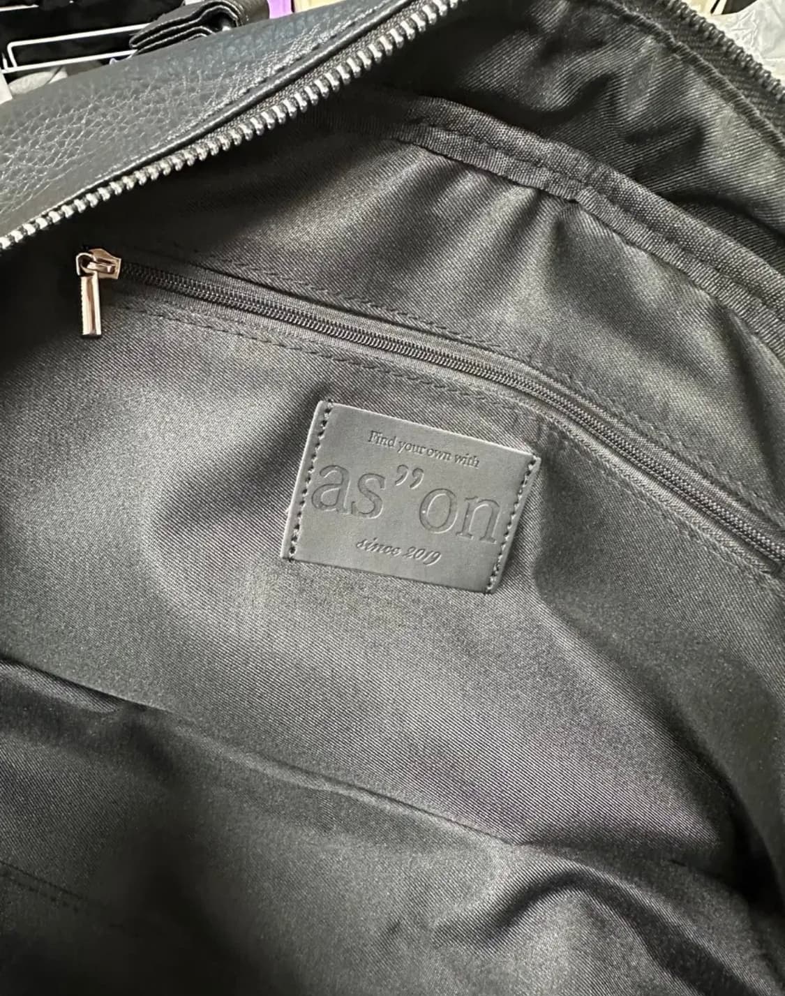 애즈온 보니타 빅백 블랙 새상품 상품이미지6