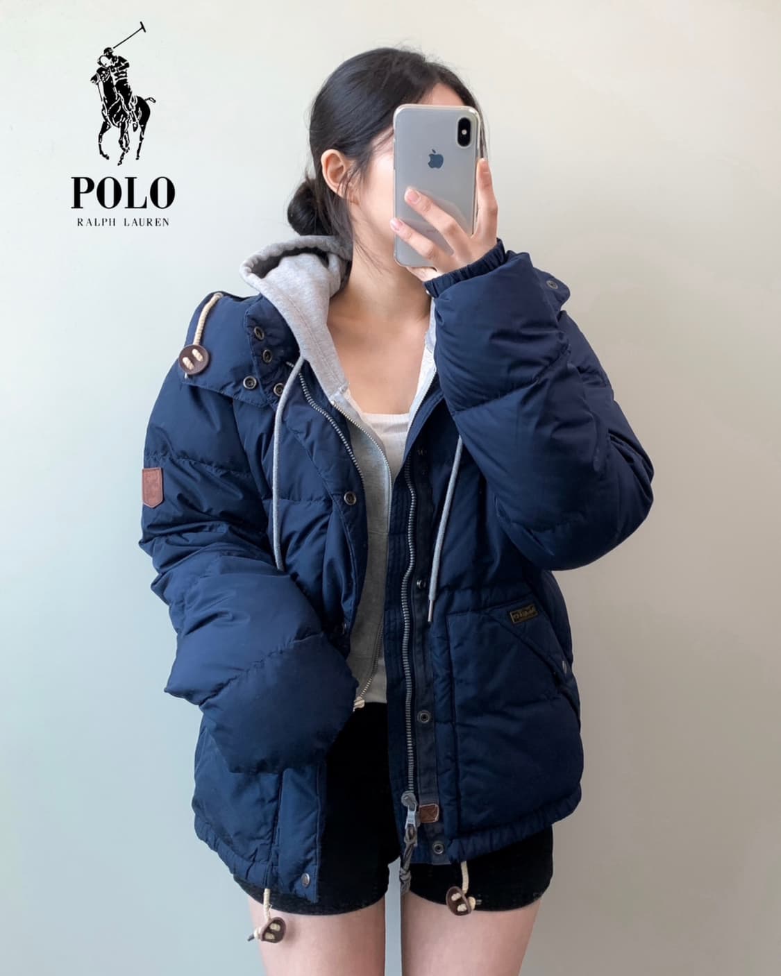 폴로 푸퍼 패딩 상품이미지3