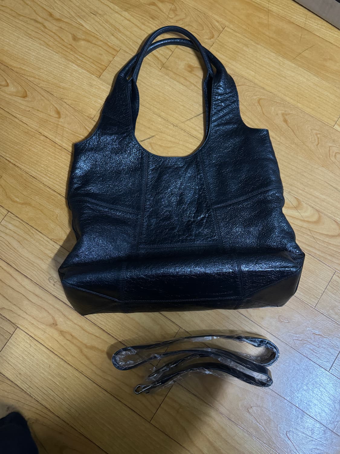 벨리에 프로치다 백 블랙 끈포함 상품이미지2