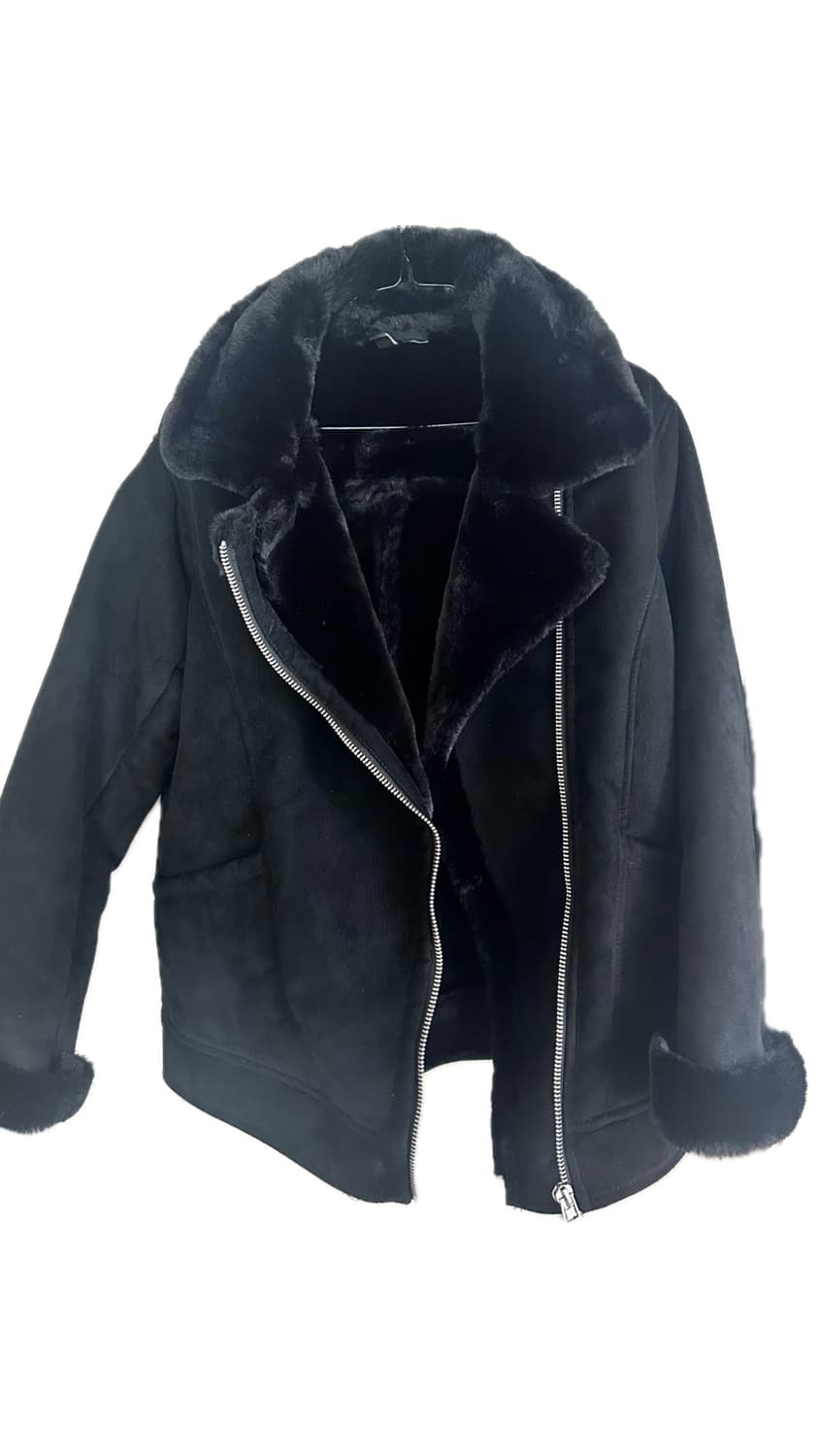 H&M 무스탕 자켓 아우터 상품이미지3