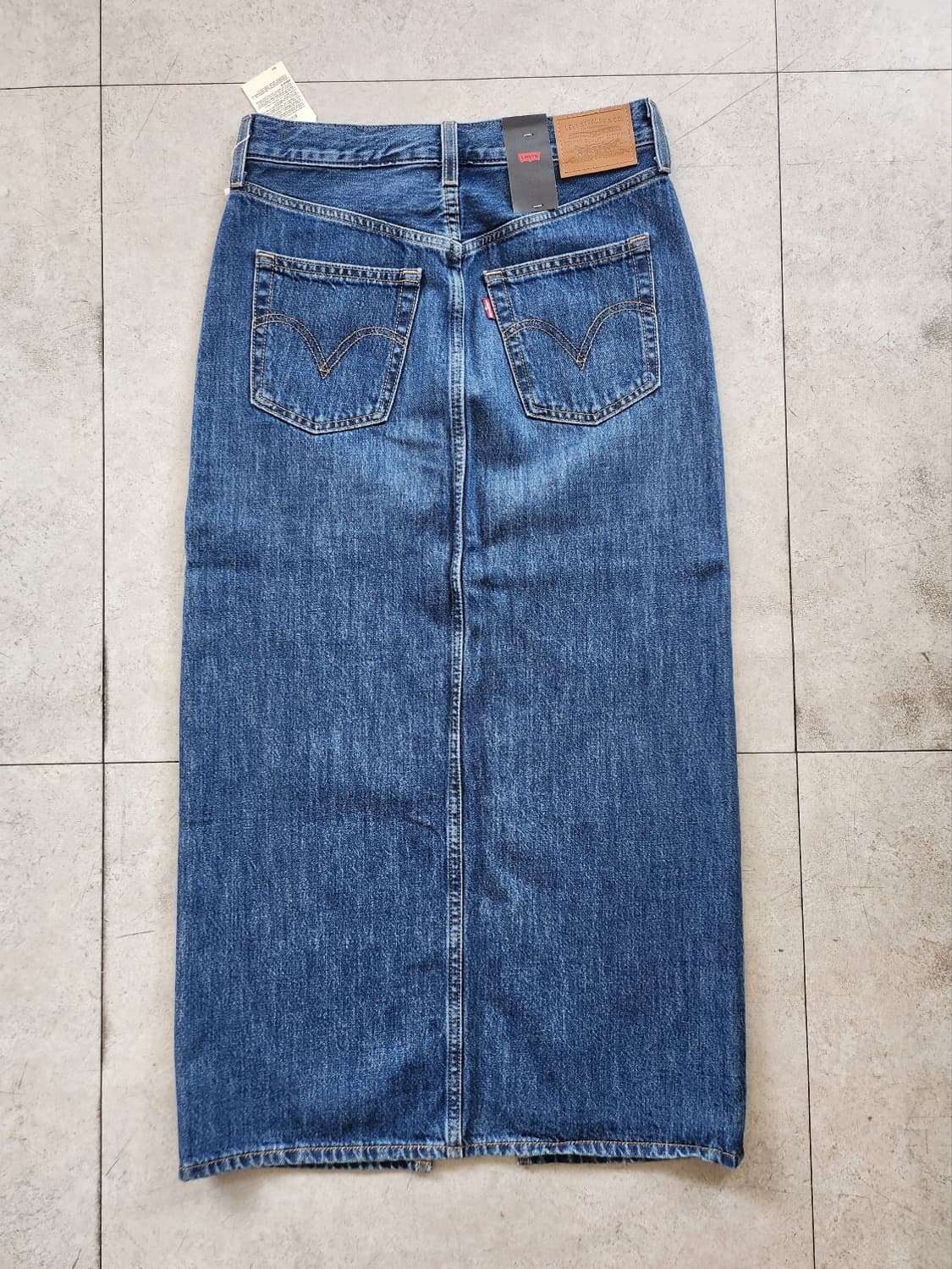 리바이스 데님 롱 스커트 상품이미지3