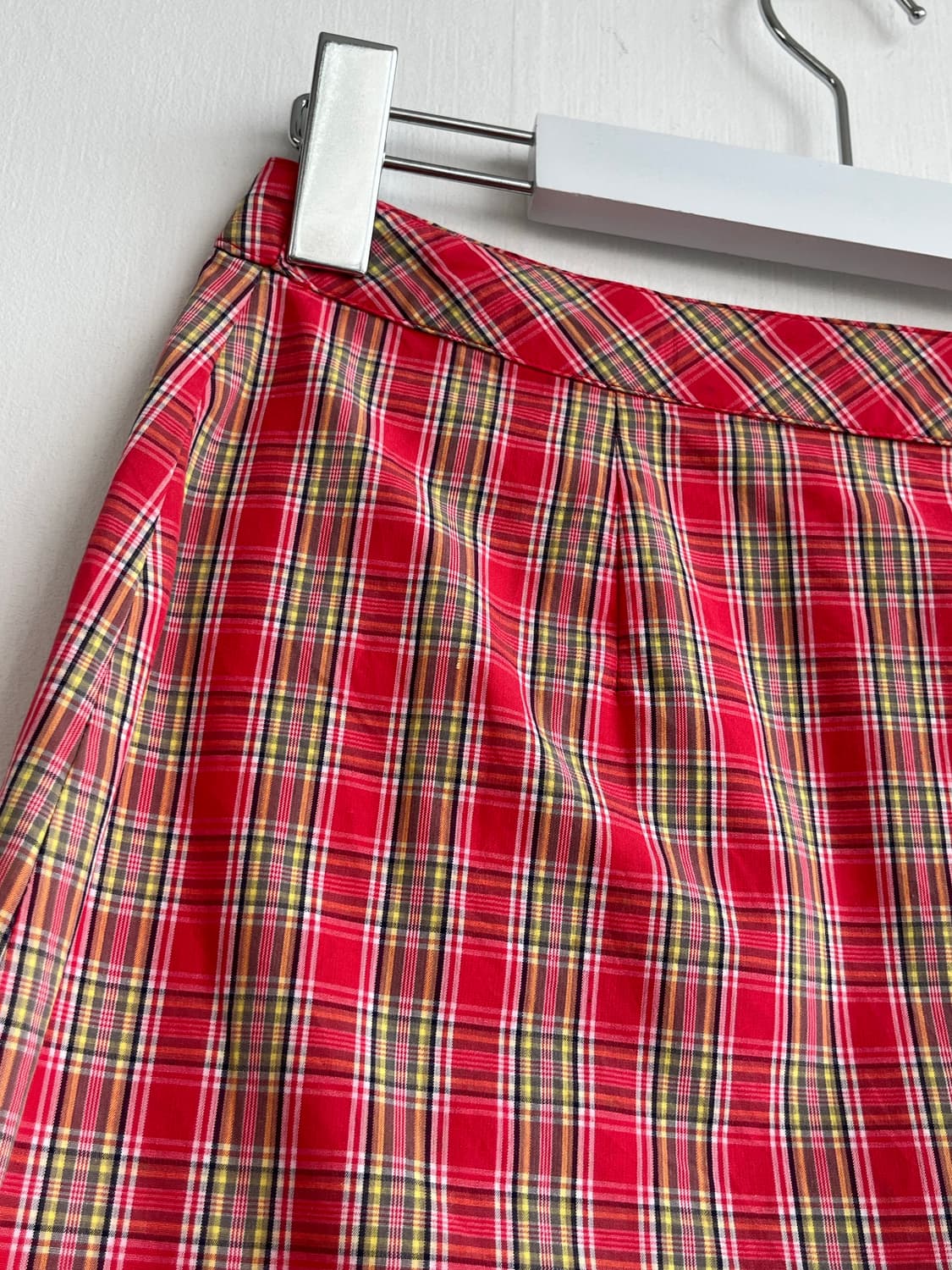 Warner Bros. 트위티 패치 체크 스커트 상품이미지3