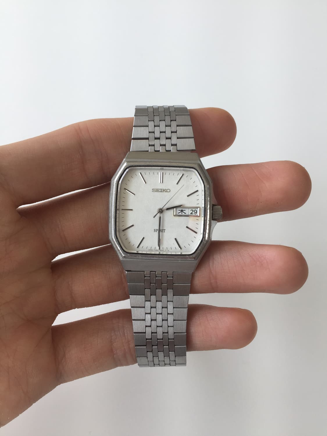 90s seiko spirit square day-date 상품이미지5