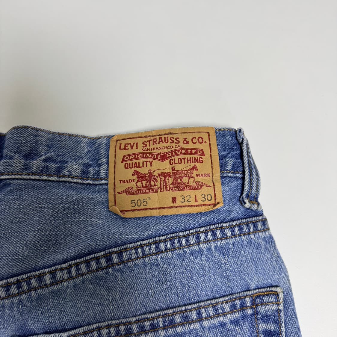 리바이스 505 레드텝 레귤러핏 32 상품이미지6