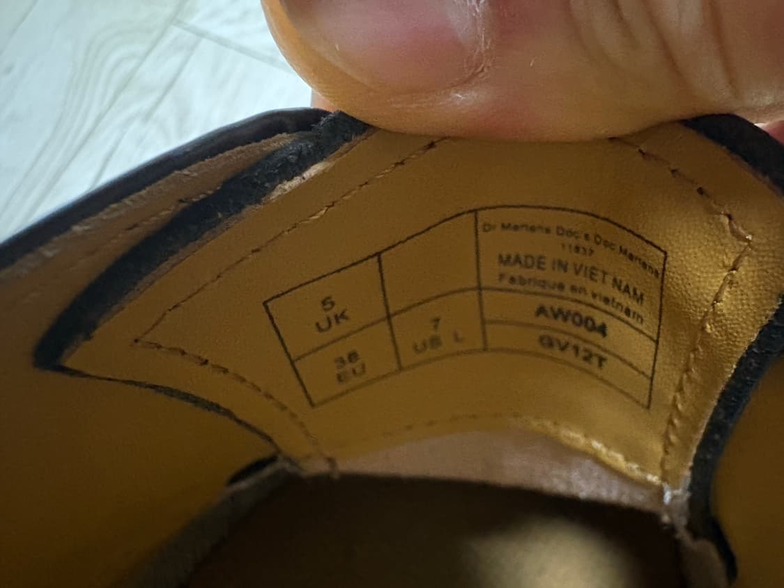 닥터마틴 1461 3홀 스무스 240 상품이미지7