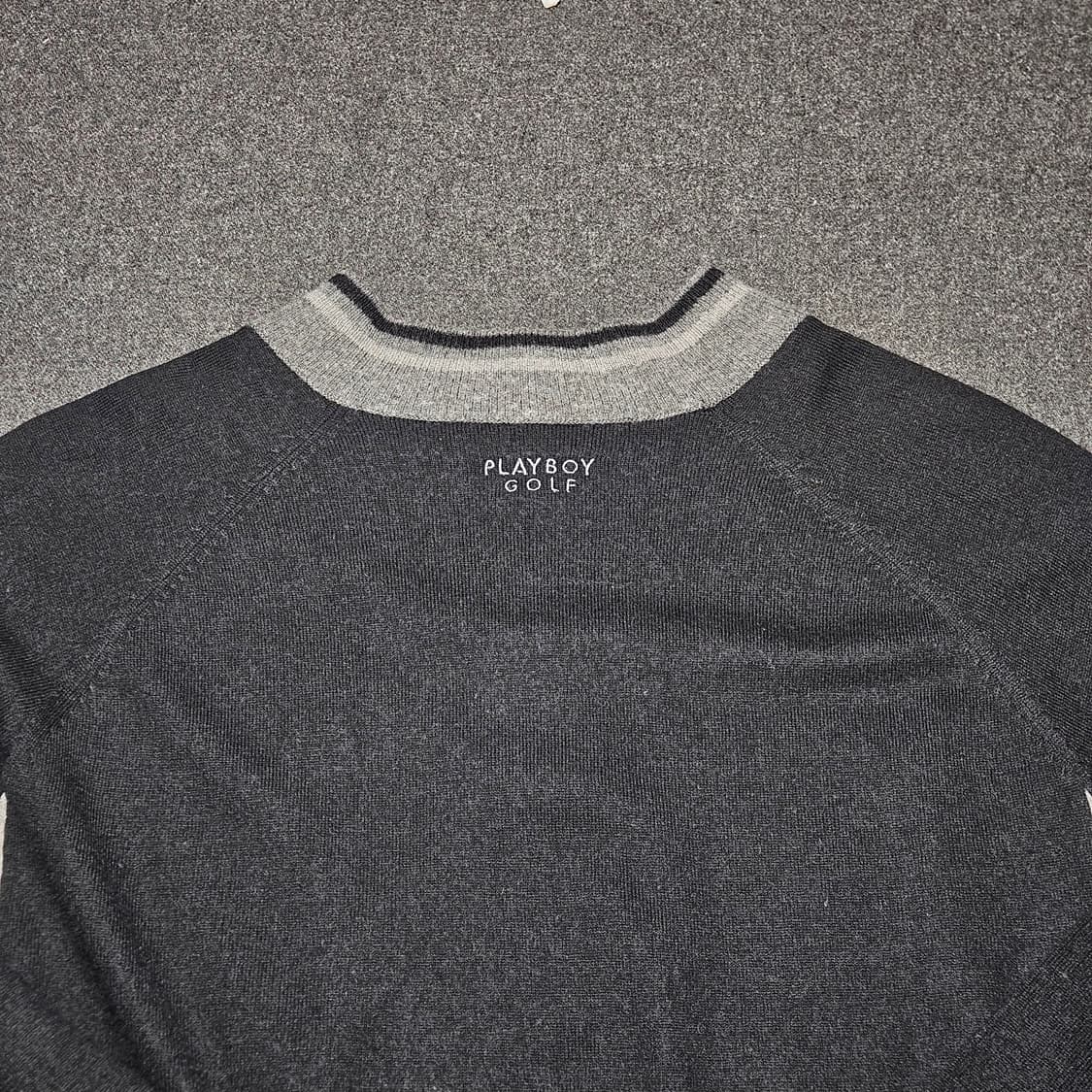 플레이보이 골프 남성 반집업 방풍니트 105 상품이미지6