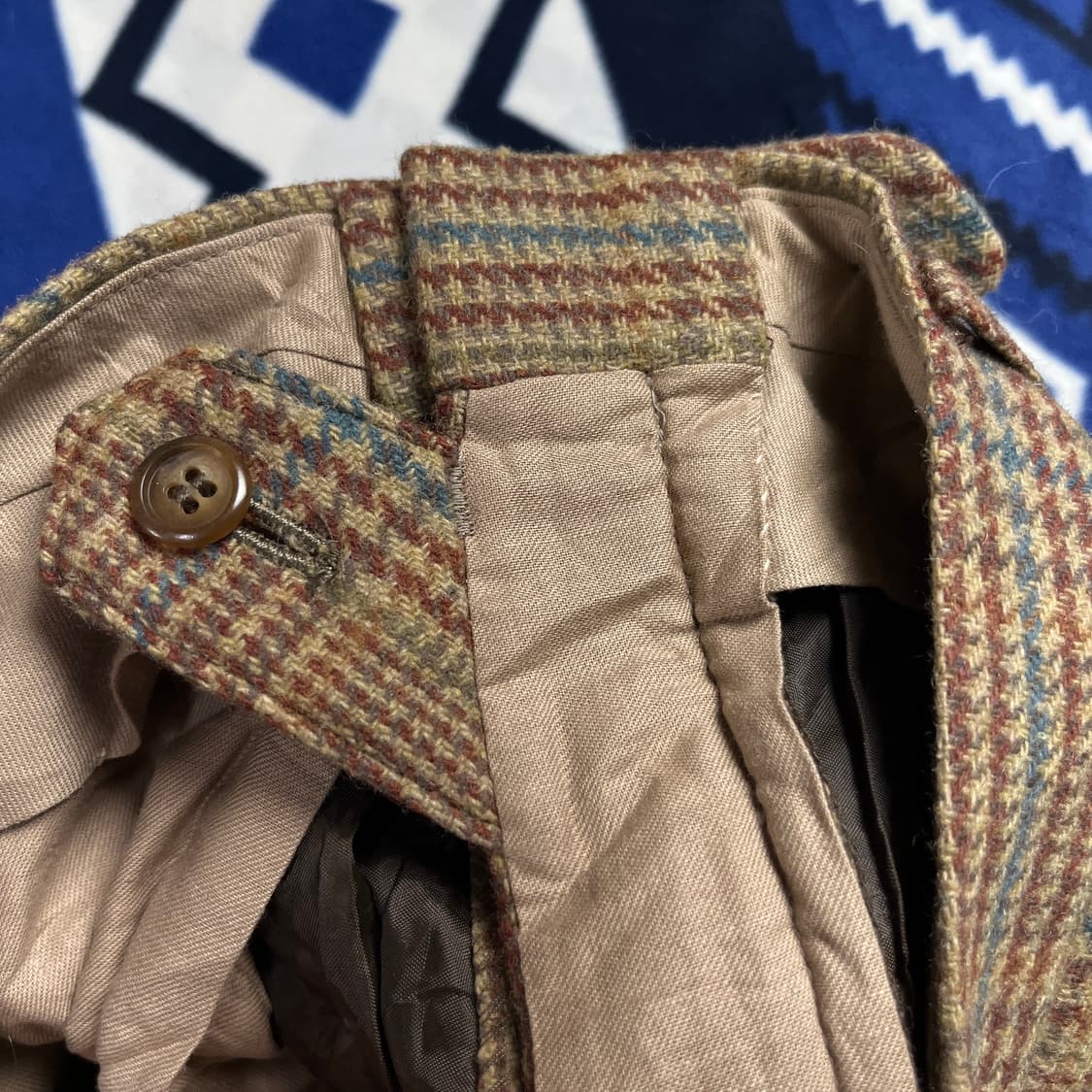 90sDELMARVA 빈티지 체크 카브라 팬츠(실측확인) 상품이미지4