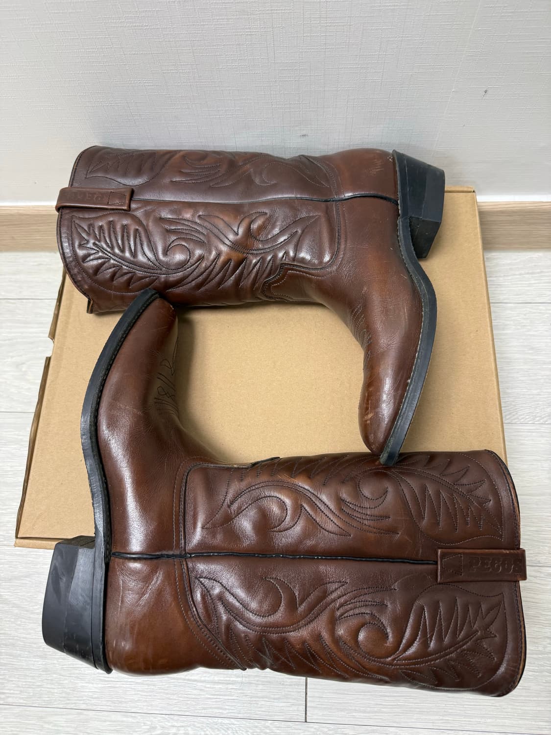 (280)레드윙 페코스 9801 웨스턴 부츠 상품이미지2