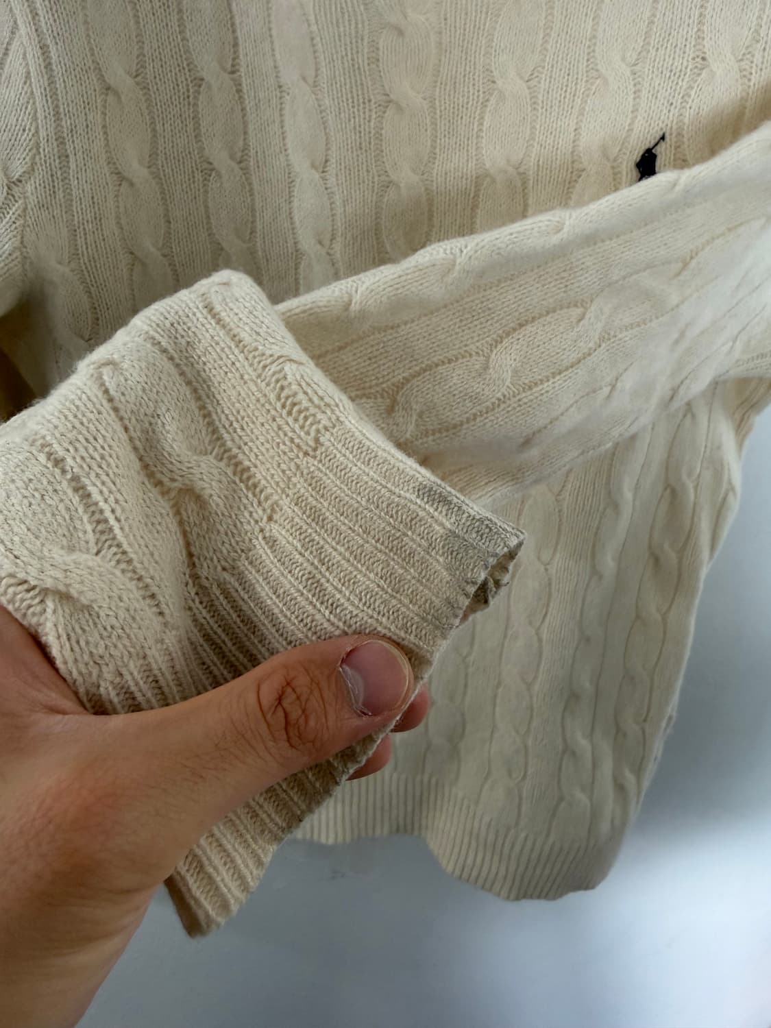 폴로니트 폴로랄프로렌 폴로 케이블니트 꽈배기니트 상품이미지5