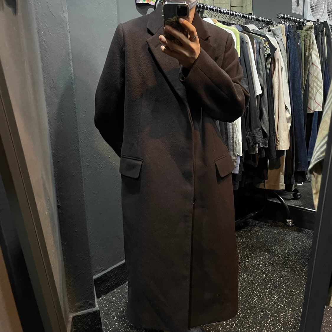 오라리 체스터필드 코트 상품이미지1