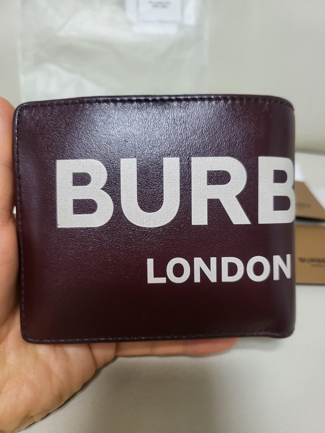 버버리 반지갑 정품  상품이미지2