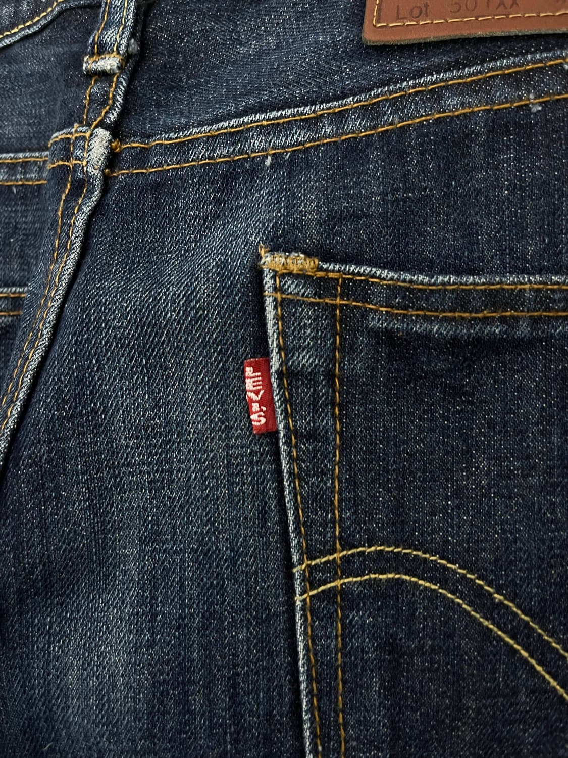 90's Levi's 501 BIG E selvage denim  상품이미지7