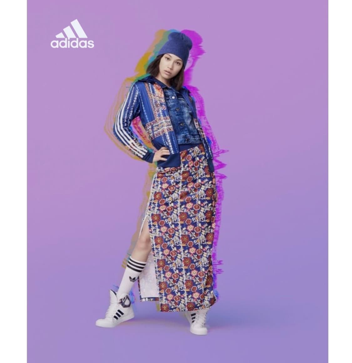 Adidas original 플라워 맥시스커트 상품이미지2