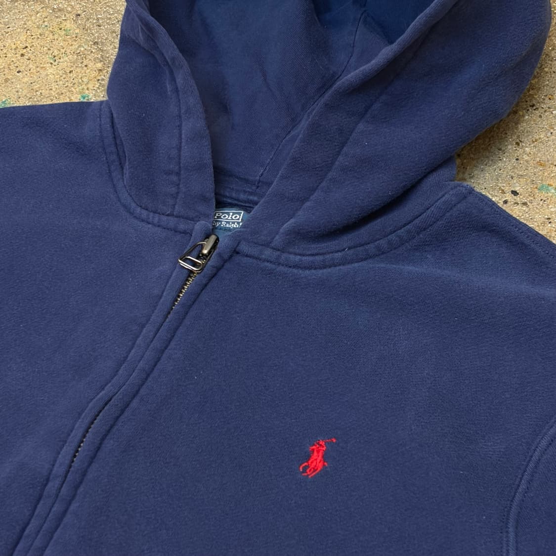 90s 미국 빈티지 폴로랄프로렌 후드집업 후드티 상품이미지4