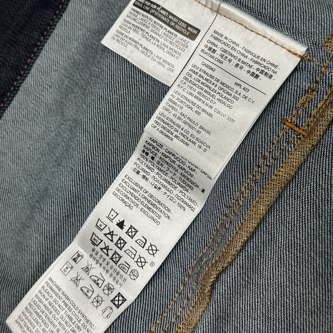 리바이스 데님 자켓 L 상품이미지6