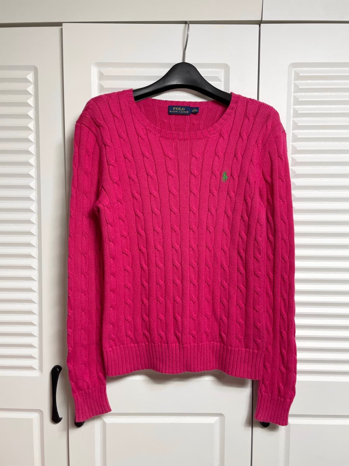 폴로 케이블 니트 상품이미지1