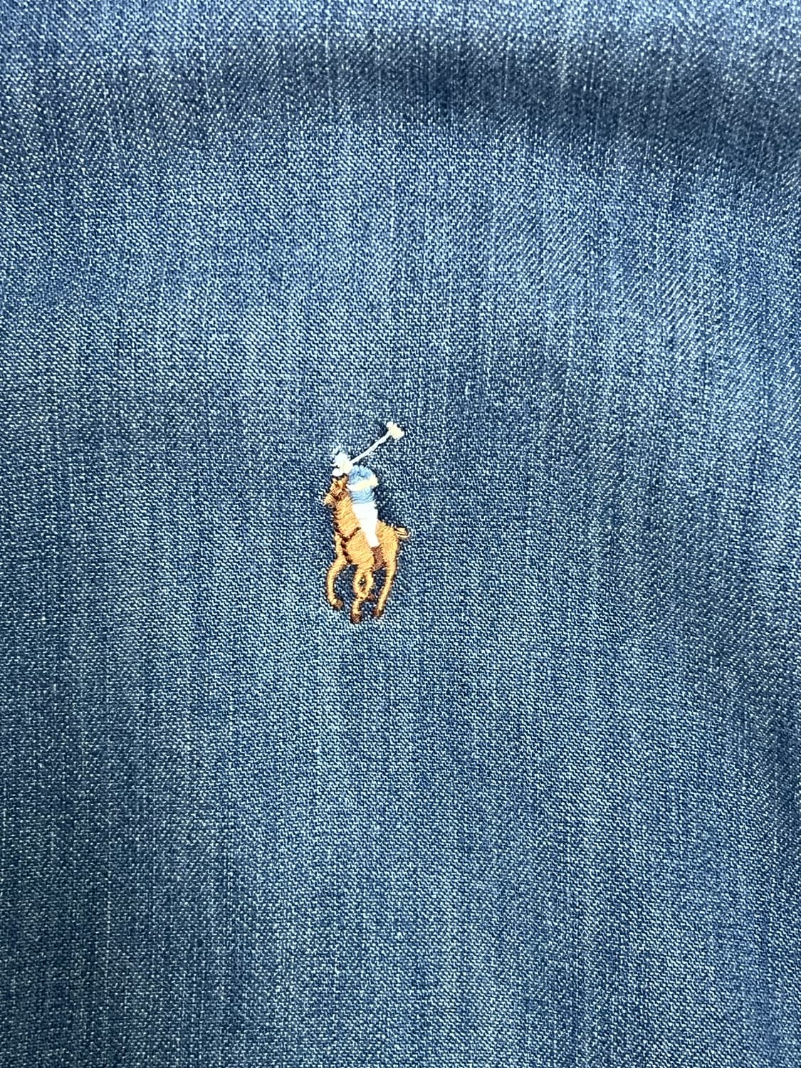 25년식 정품 폴로랄프로렌 청 서츠 상품이미지5