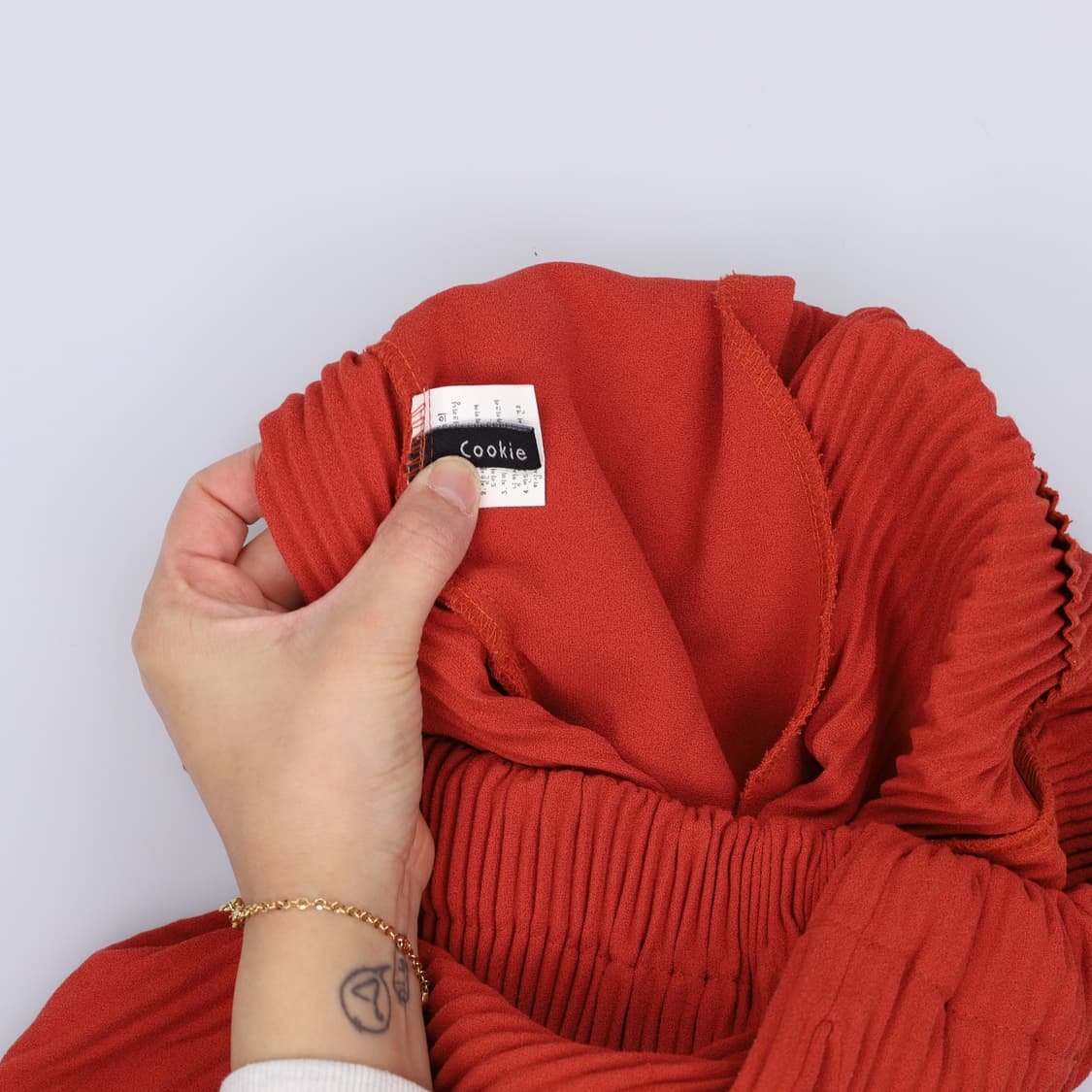 F 쿠키 여성 플리츠 팬츠 0323H1 상품이미지3