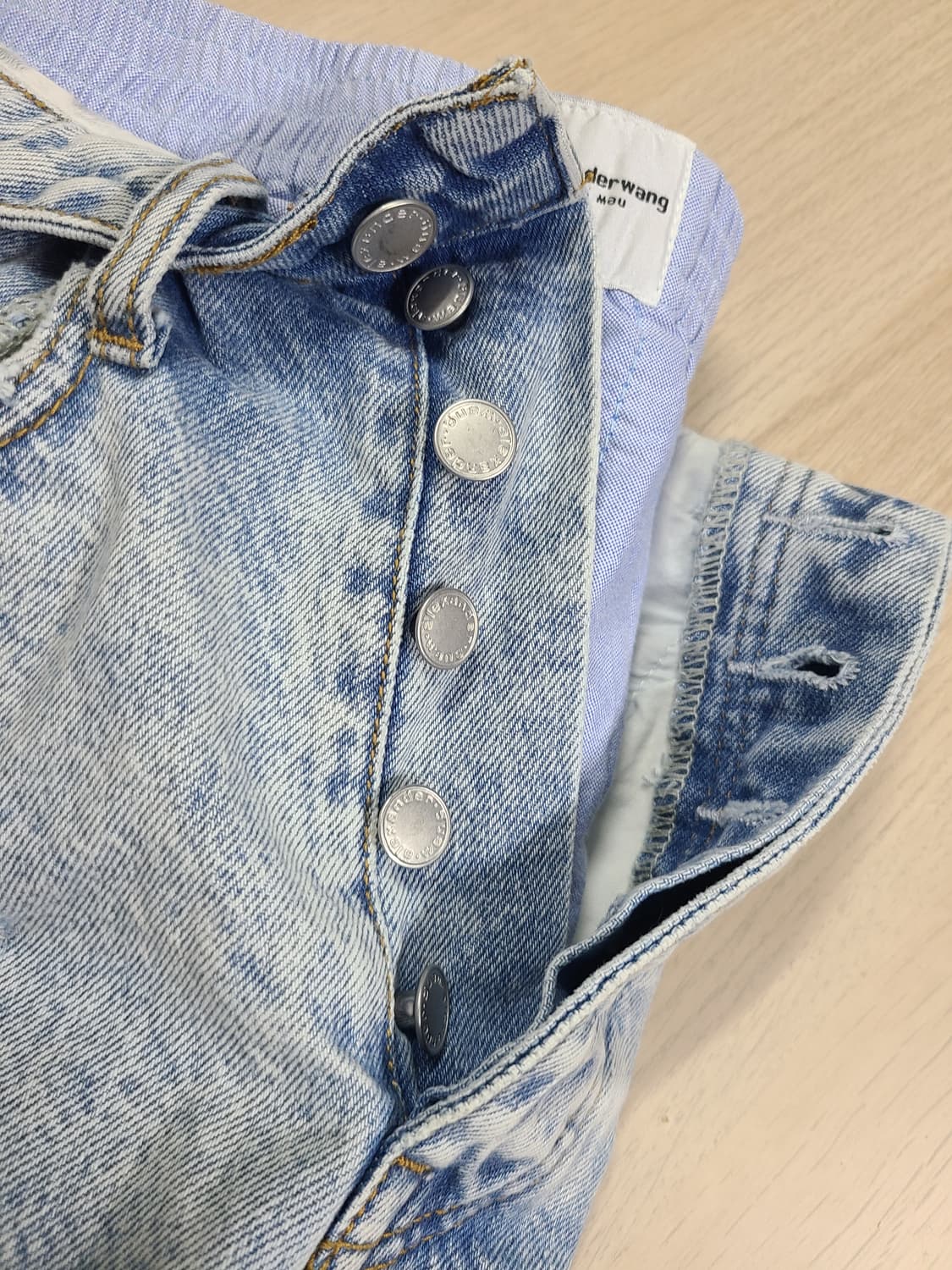 알렉산더왕 데님 반바지 상품이미지6