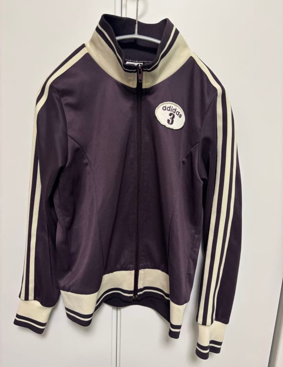아디다스 일본 져지 빈티지 y2k 퍼플 트랙탑 희귀 상품이미지1