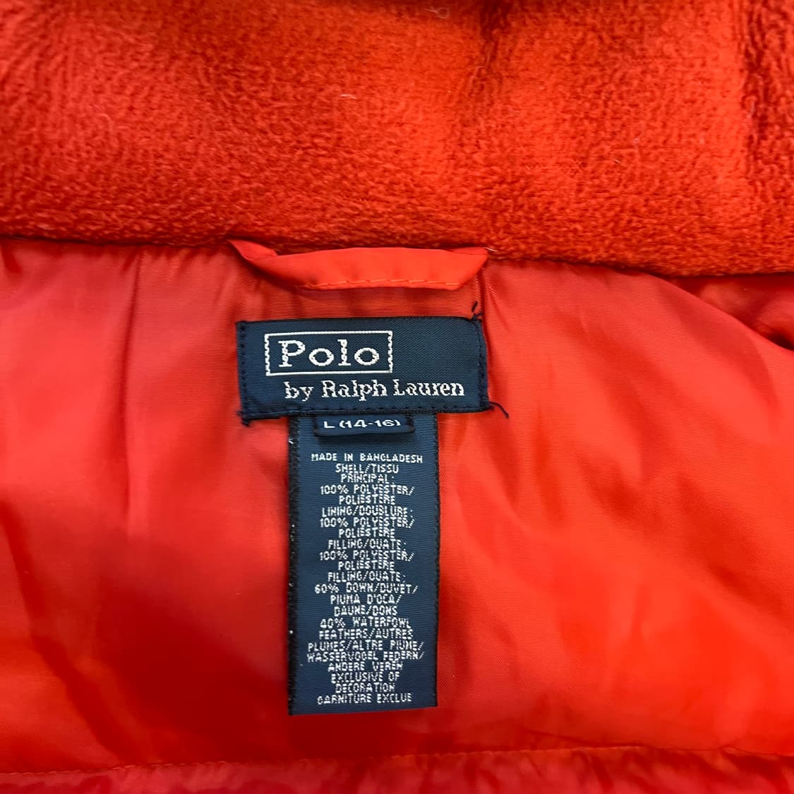 95) 폴로 랄프로렌 덕다운 패딩 점퍼 오리털 패딩자켓 아메카지 워크웨어 상품이미지4
