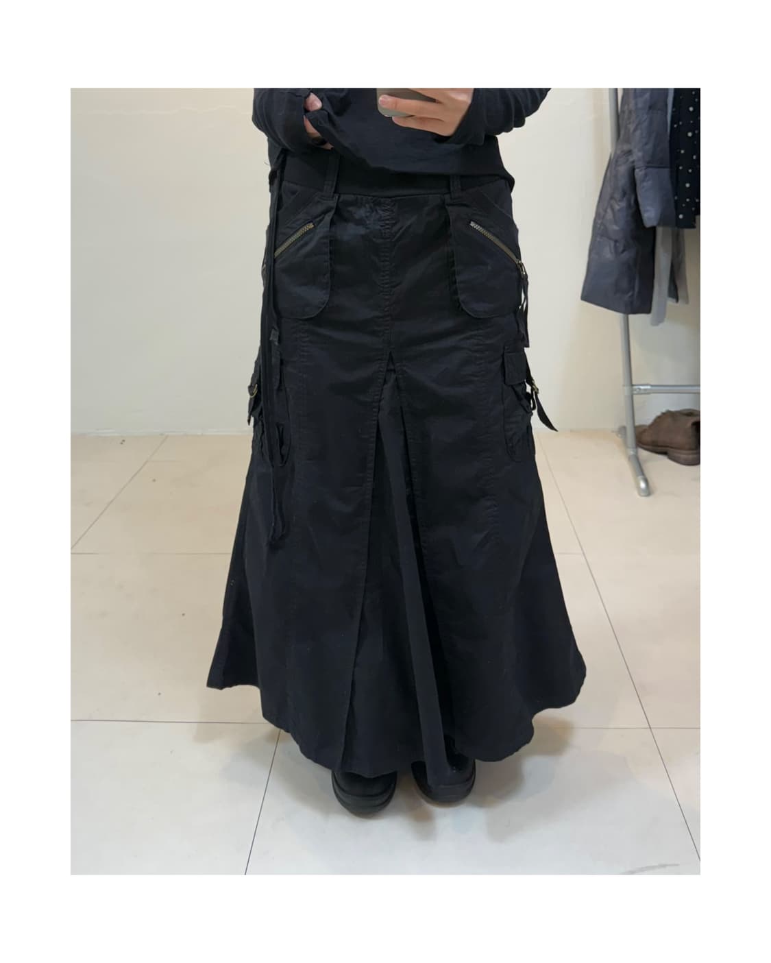 빈티지 롱 스커트 상품이미지1