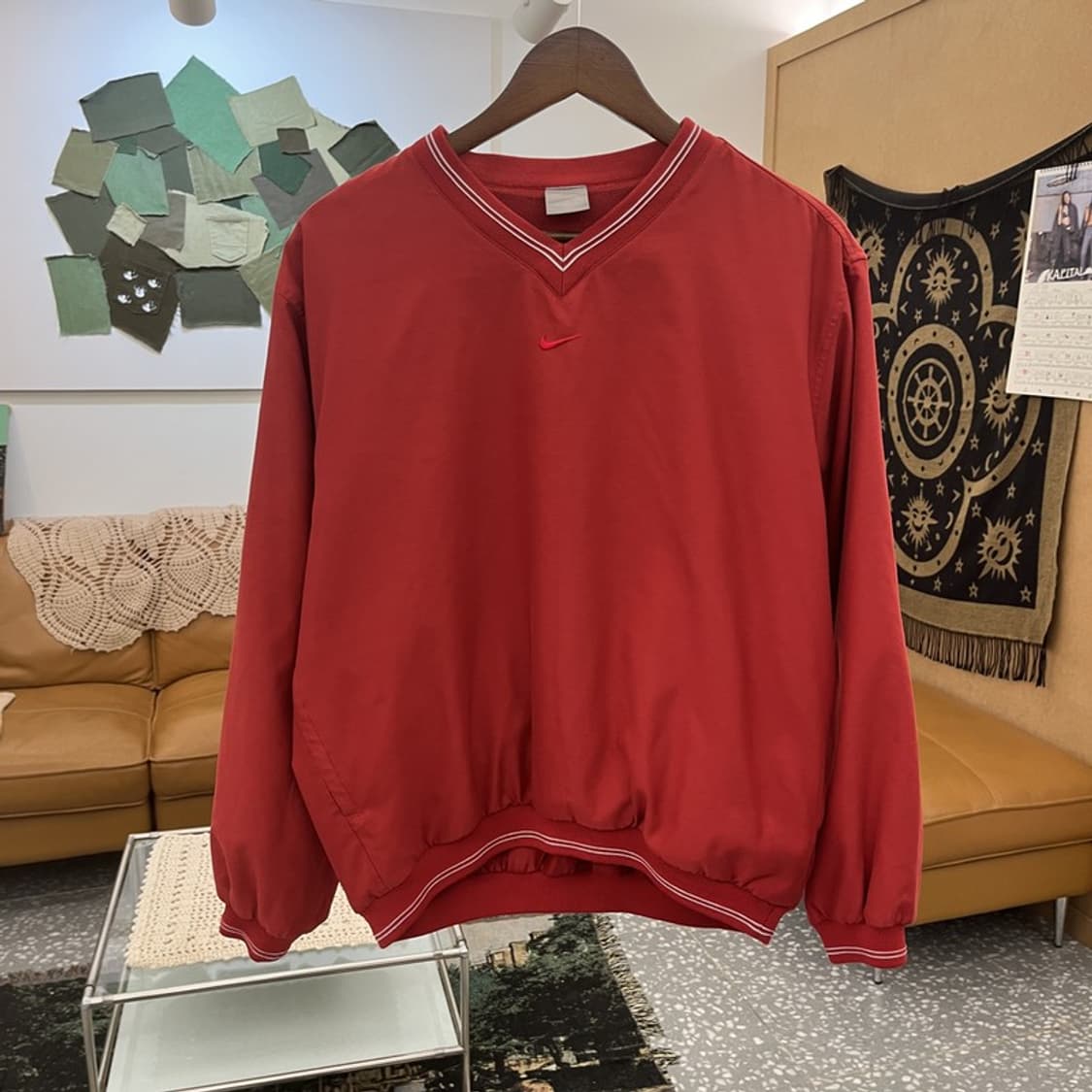 나이키 빈티지 올드스쿨 레트로 90's 바람막이 웜업 XL C12420 상품이미지3