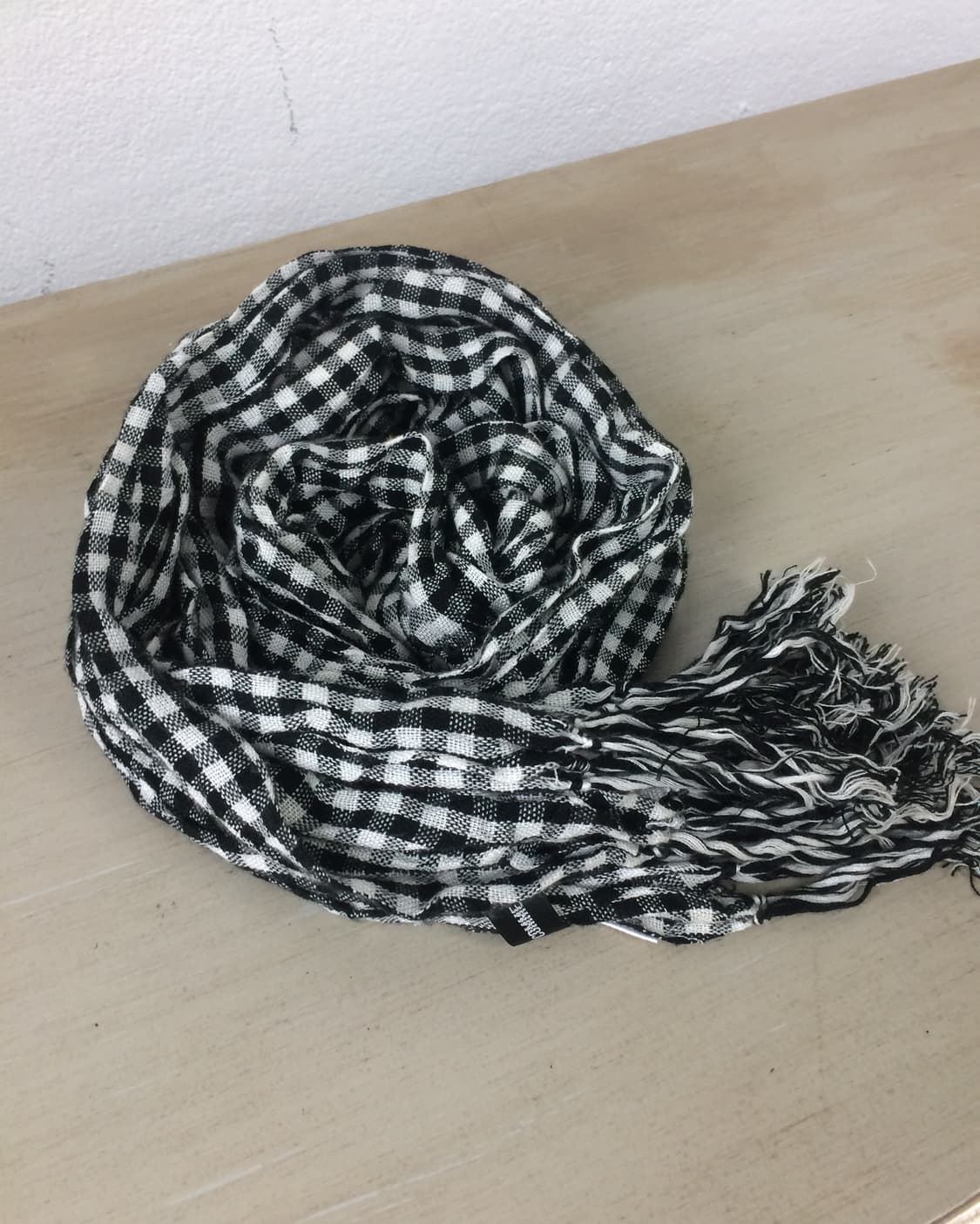 check pattern scarf 상품이미지1