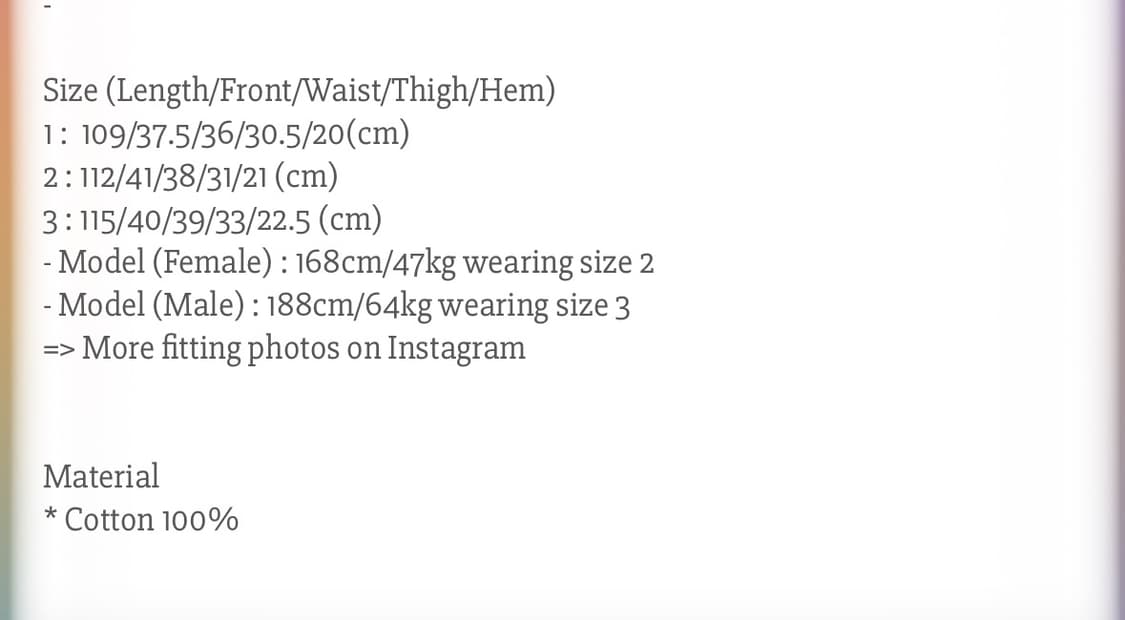 하르테올뎀 Twisted C Pants 상품이미지5