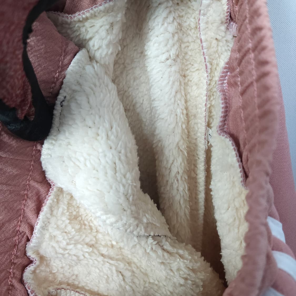 [새상품] 보아털 밴딩 팬츠 핑크  상품이미지4